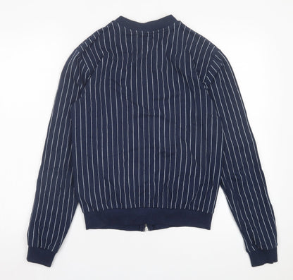 Womens UK Size 8 ASOS Blue Full Zip Sweatshirt