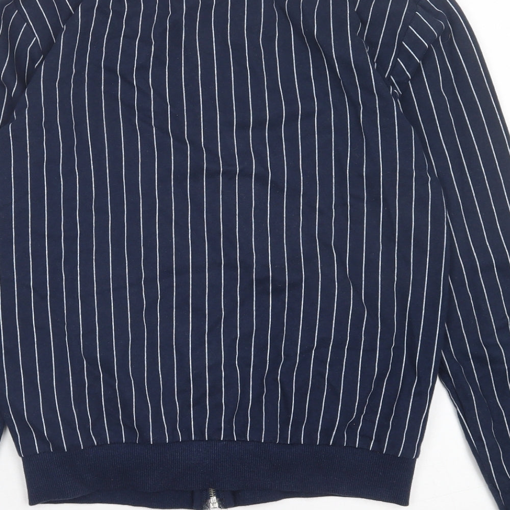 Womens UK Size 8 ASOS Blue Full Zip Sweatshirt