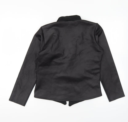 Missi London Womens Black Jacket Blazer Size 14