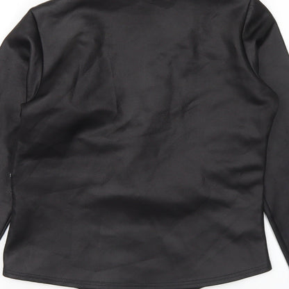 Missi London Womens Black Jacket Blazer Size 14