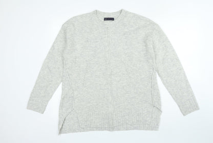 Womens UK Size M Marks and Spencer Grey Pullover Jumper