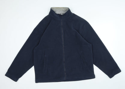Mens UK Size L Essentials Blue Jacket