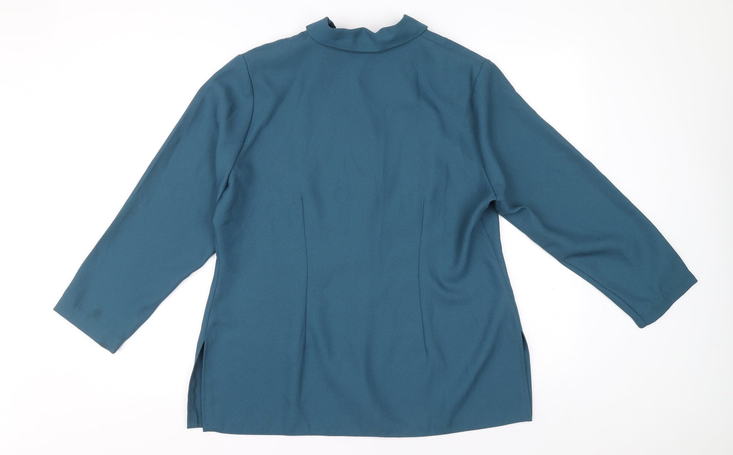 Classics Womens Blue Jacket Blazer Size 14 Button