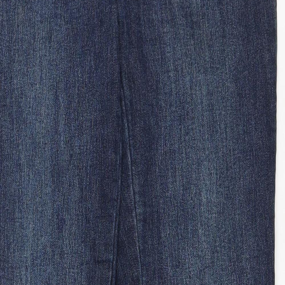 Rinascimento Womens Black Floral Cotton Skinny Jeans Size L L30 in Regular Drawstring
