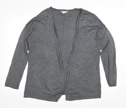 Womens UK Size M H&M Grey Cardigan Jumper