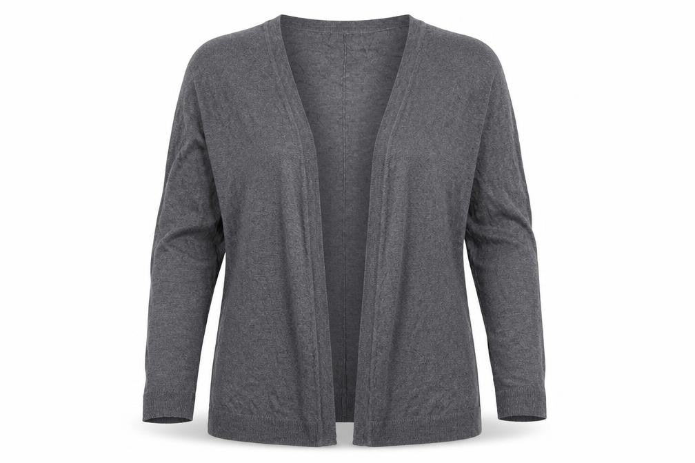 Womens UK Size M H&M Grey Cardigan Jumper