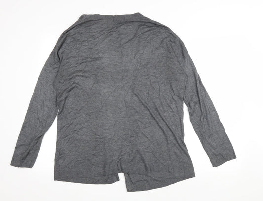 Womens UK Size M H&M Grey Cardigan Jumper