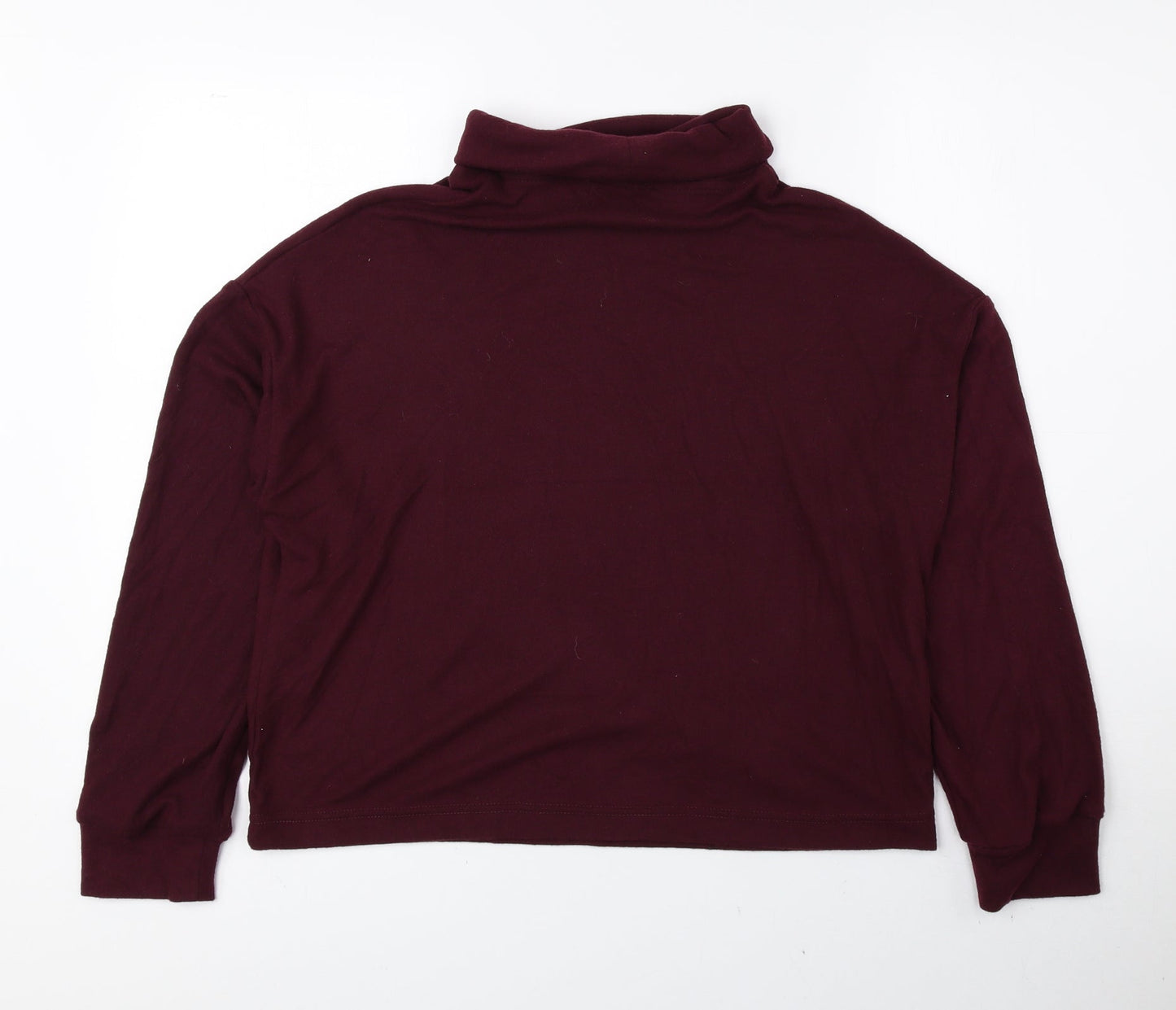 Womens UK Size S New Look Red Pullover Jumper
