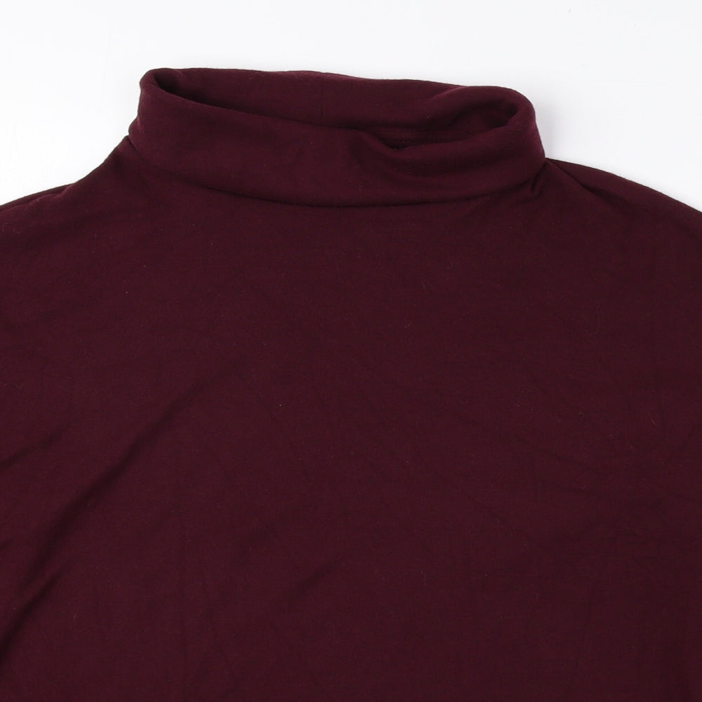Womens UK Size S New Look Red Pullover Jumper