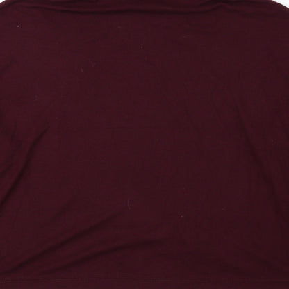 Womens UK Size S New Look Red Pullover Jumper