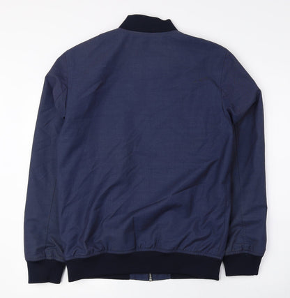Burton Mens Blue Jacket Size S Zip
