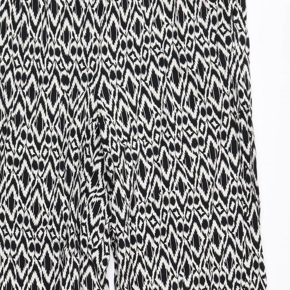Womens UK Size 8 Papaya Regular Fit Bloomer Multicoloured Trousers