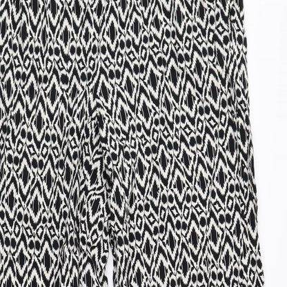Womens UK Size 8 Papaya Regular Fit Bloomer Multicoloured Trousers