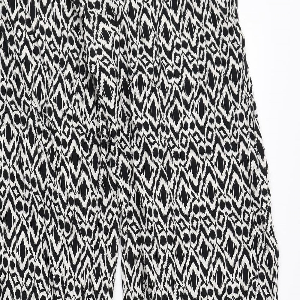 Womens UK Size 8 Papaya Regular Fit Bloomer Multicoloured Trousers