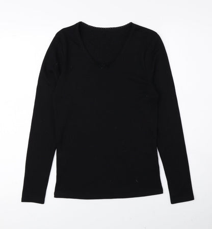 Womens UK Size 12 Matalan Black Pullover Jumper