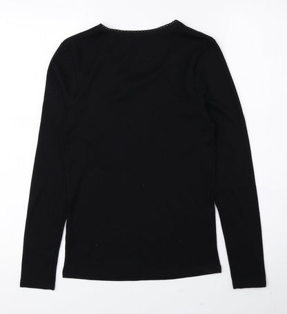 Womens UK Size 12 Matalan Black Pullover Jumper