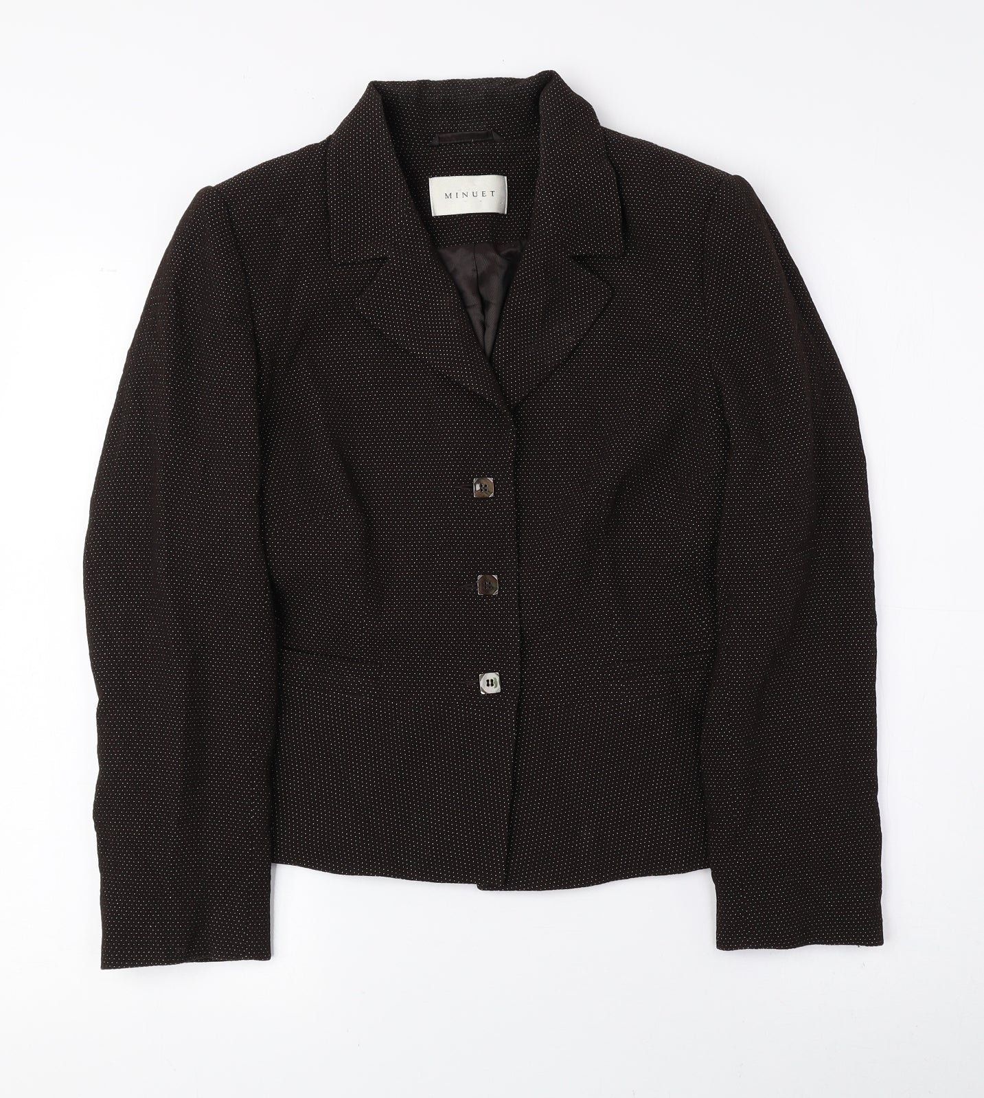 Womens UK Size 12 MINUET Brown Jacket