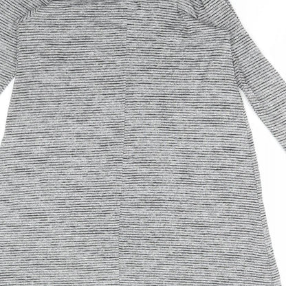 Gap Womens Grey Polyester A-Line Size M Round Neck Pullover