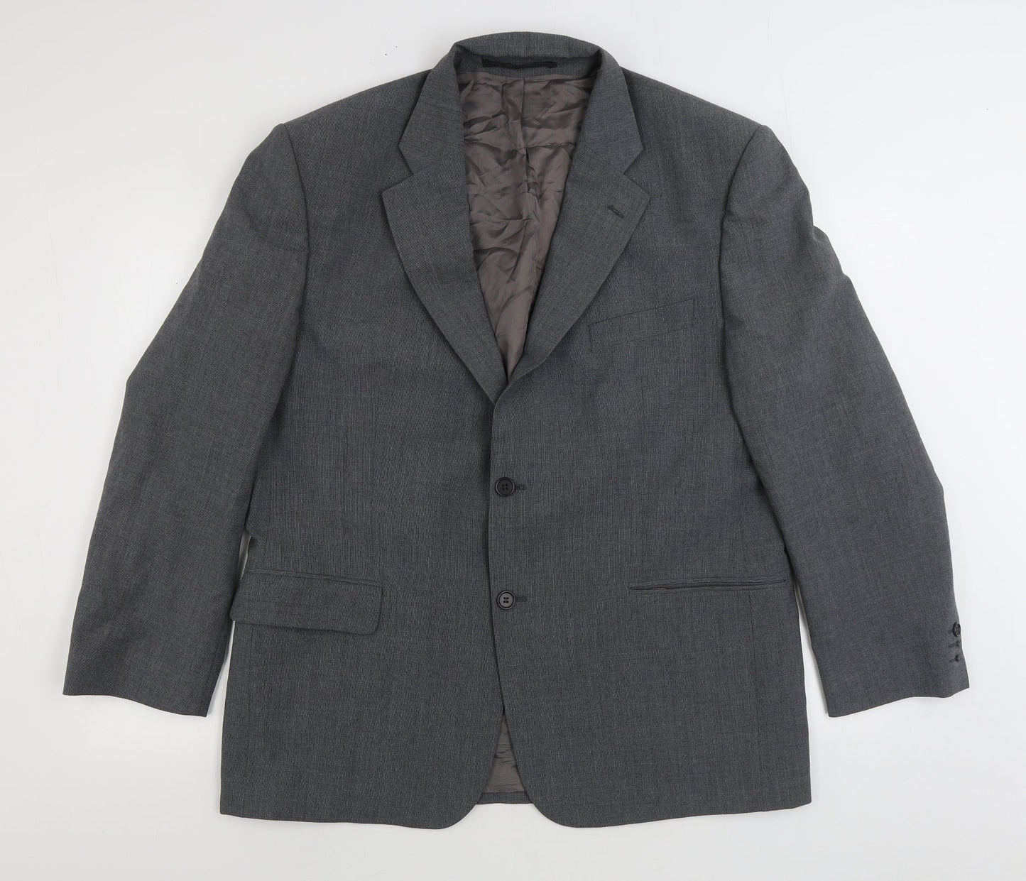 Mens UK Size 44 St Michael Regular Grey Suit Jacket