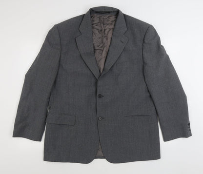 Mens UK Size 44 St Michael Regular Grey Suit Jacket