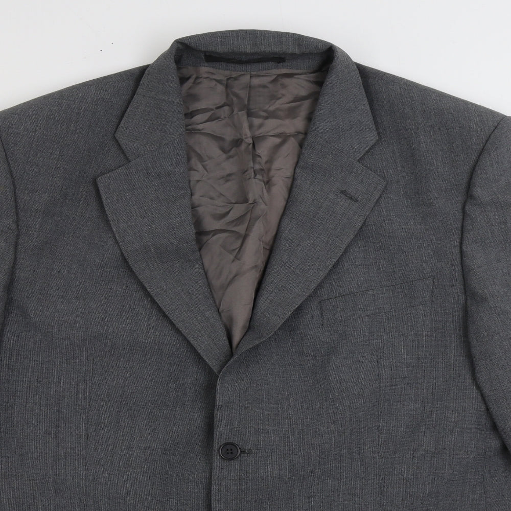 Mens UK Size 44 St Michael Regular Grey Suit Jacket