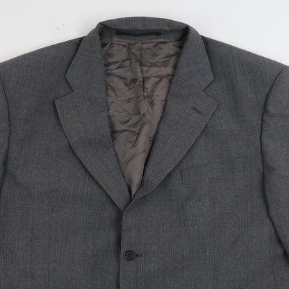 Mens UK Size 44 St Michael Regular Grey Suit Jacket