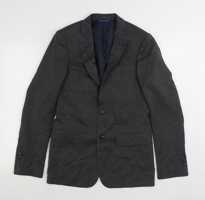 Mens UK Size 36 Marks and Spencer Regular Grey Suit Jacket