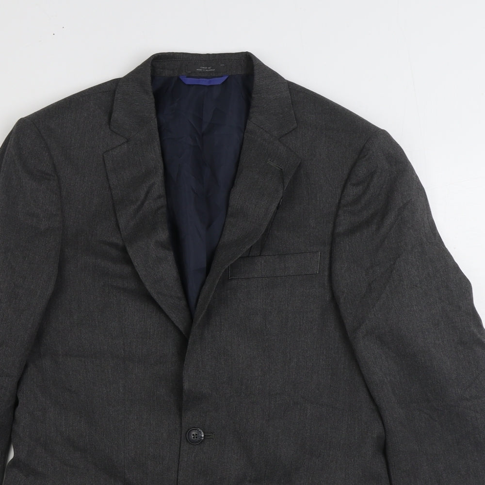 Mens UK Size 36 Marks and Spencer Regular Grey Suit Jacket