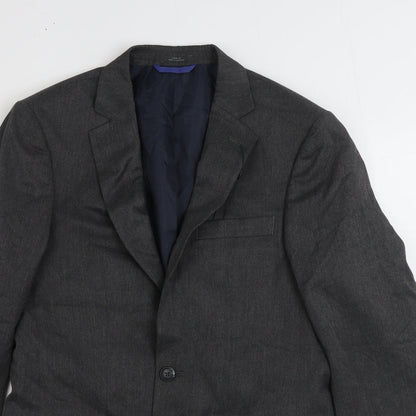Mens UK Size 36 Marks and Spencer Regular Grey Suit Jacket