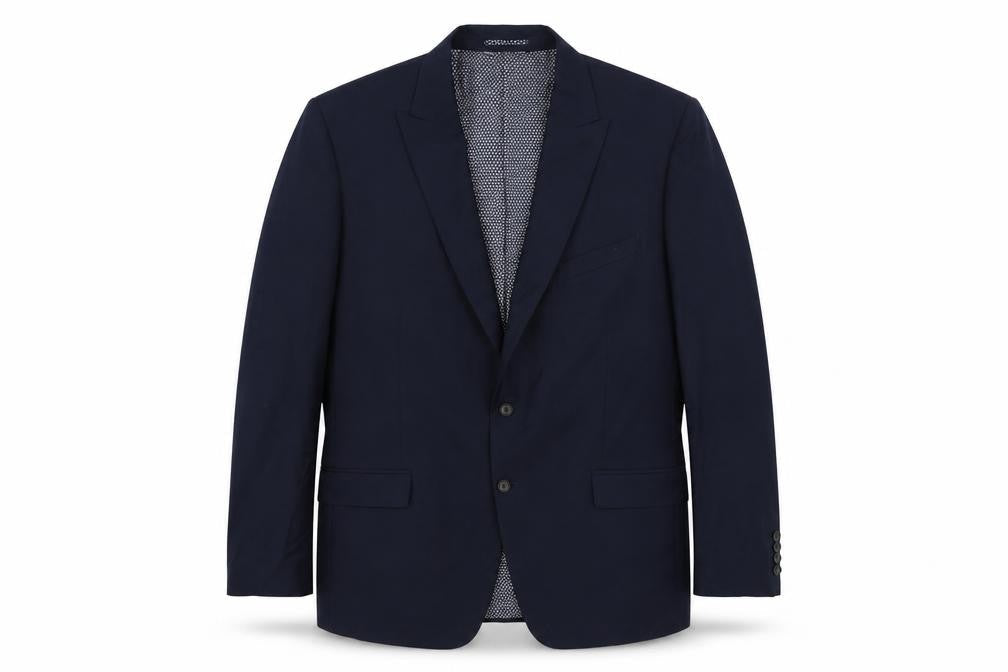 Mens UK Size 44 Marks and Spencer Regular Blue Suit Jacket
