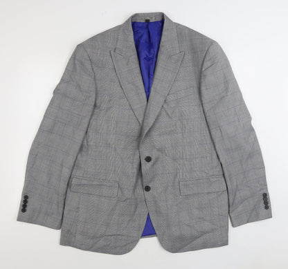 Mens UK Size 44 Marks and Spencer Regular Grey Suit Jacket
