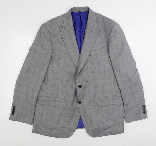 Mens UK Size 44 Marks and Spencer Regular Grey Suit Jacket