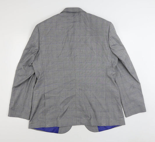 Mens UK Size 44 Marks and Spencer Regular Grey Suit Jacket