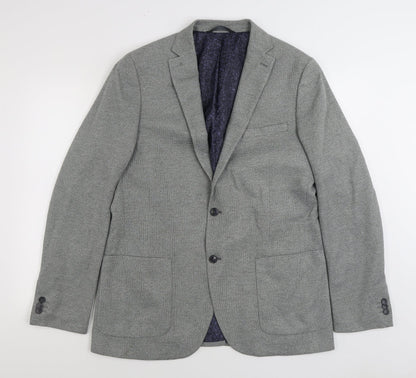 Mens UK Size 42 Marks and Spencer Regular Grey Suit Jacket