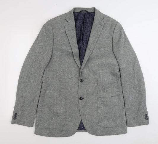 Mens UK Size 42 Marks and Spencer Regular Grey Suit Jacket