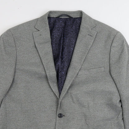 Mens UK Size 42 Marks and Spencer Regular Grey Suit Jacket