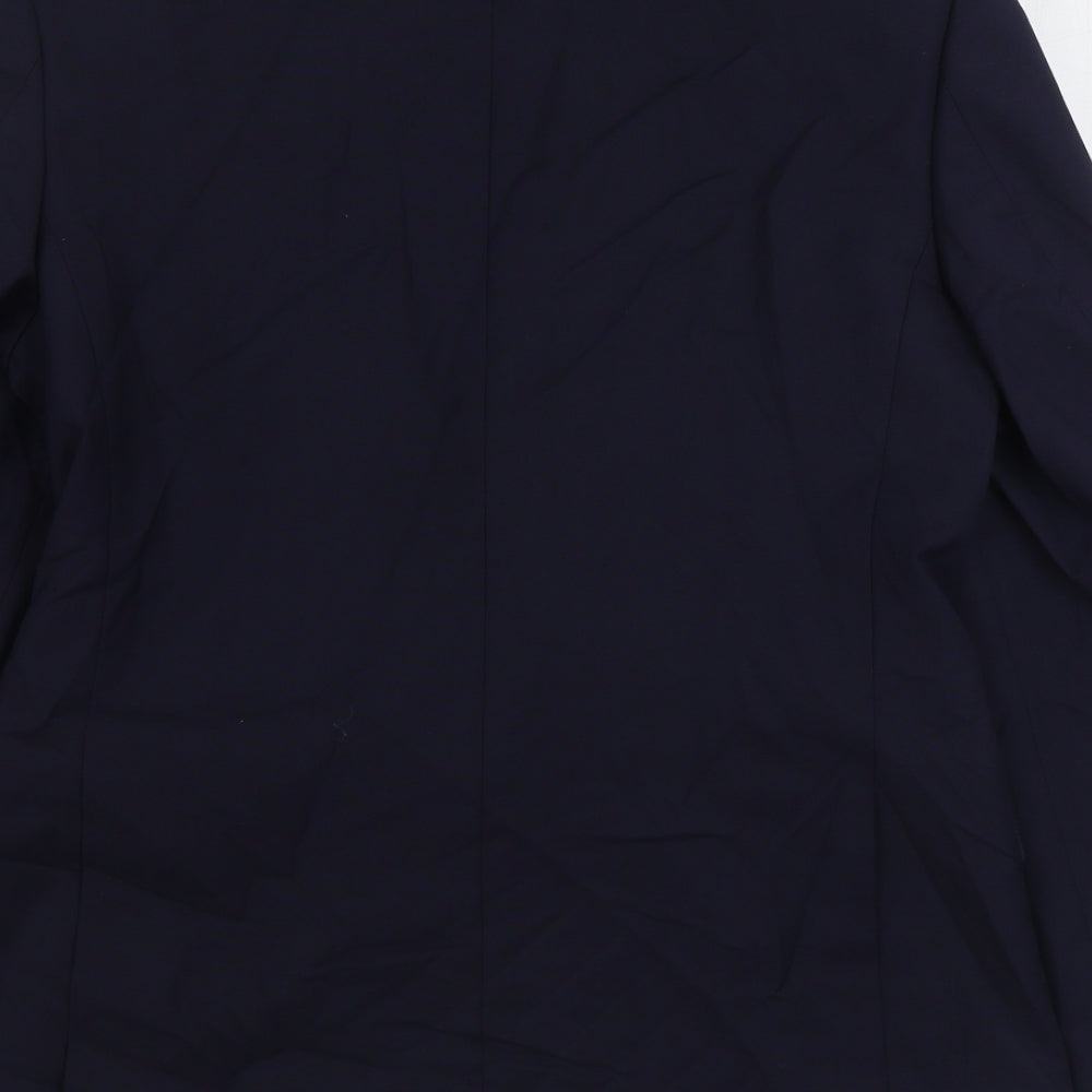 Mens UK Size 38 Marks and Spencer Regular Blue Suit Jacket