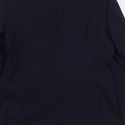 Mens UK Size 38 Marks and Spencer Regular Blue Suit Jacket