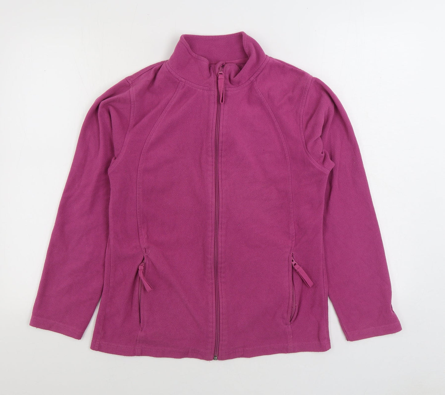 Avenue Womens Pink Jacket Size S Zip