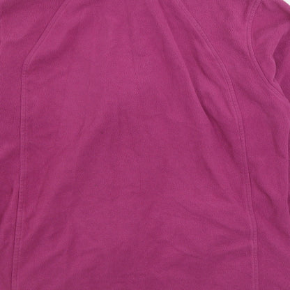 Avenue Womens Pink Jacket Size S Zip