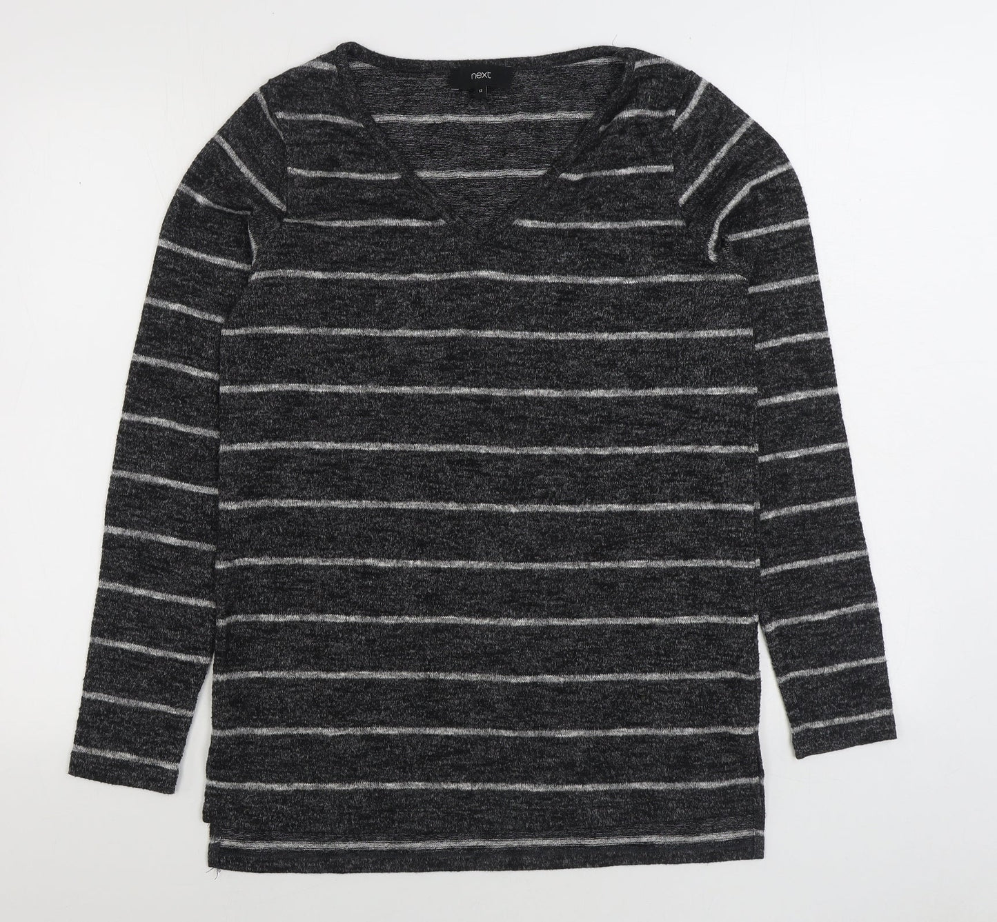 Womens UK Size 12 NEXT Grey Pullover Jumper