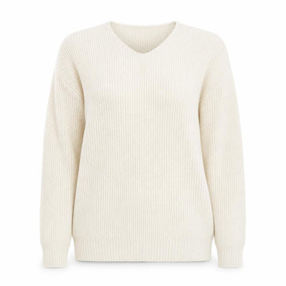 Womens UK Size 14 Collection White Pullover Jumper