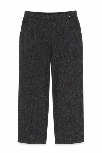 Sukhmani Womens Grey Polyester Trousers Size 10 L28 in Regular