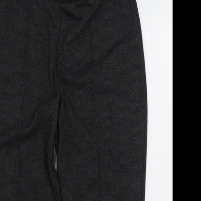 Bonmarché Womens Grey Polyester Trousers Size 18 L25 in Regular