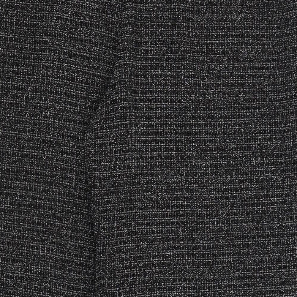 Bonmarché Womens Grey Polyester Trousers Size 18 L24 in Regular