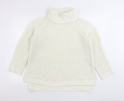 Womens UK Size 12 Select White Pullover Jumper