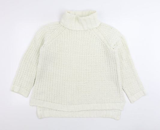 Womens UK Size 12 Select White Pullover Jumper