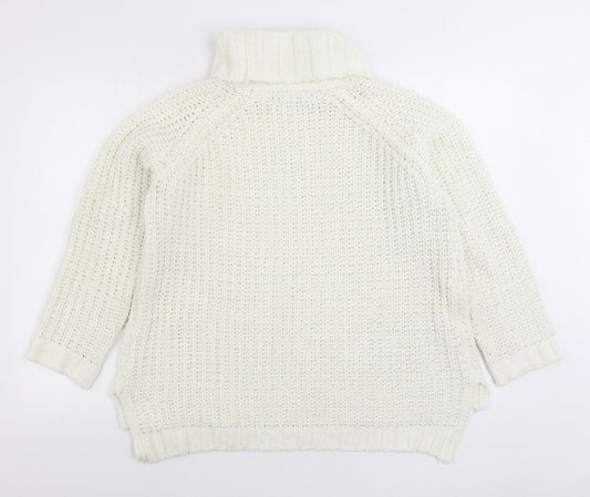 Womens UK Size 12 Select White Pullover Jumper