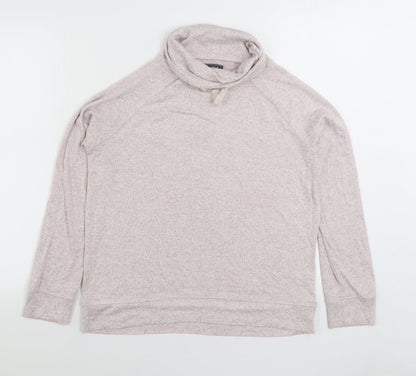 Avenue Womens Pink Viscose Pullover Sweatshirt Size S Pullover