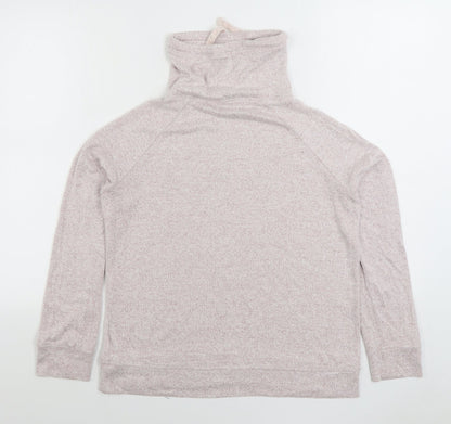 Avenue Womens Pink Viscose Pullover Sweatshirt Size S Pullover